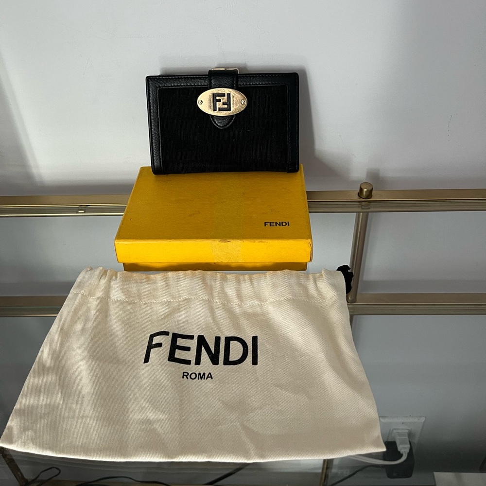 Authentic Fendi Bifold compact wallet